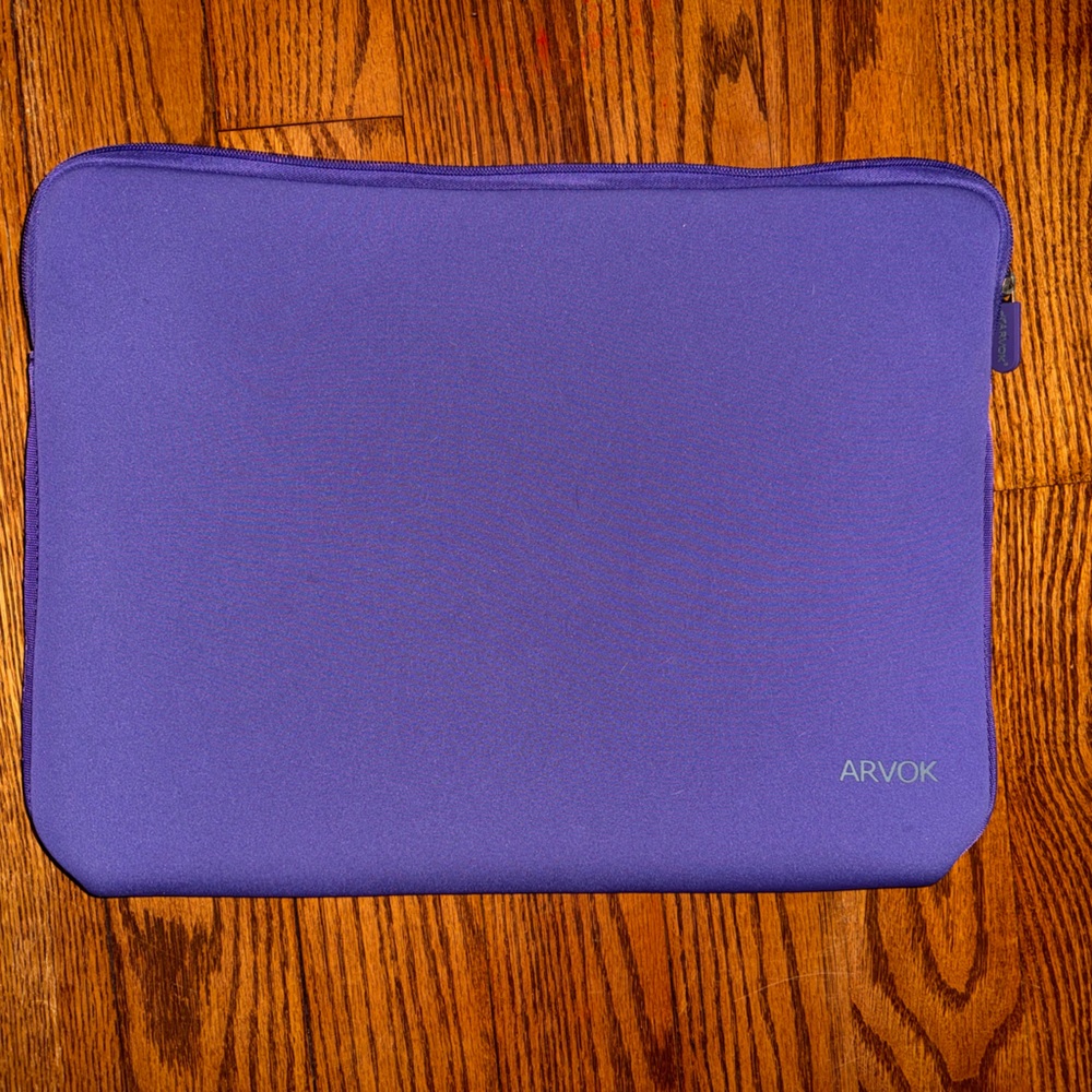 Purple ARVOK Padded Neoprene Laptop Tablet Sleeve